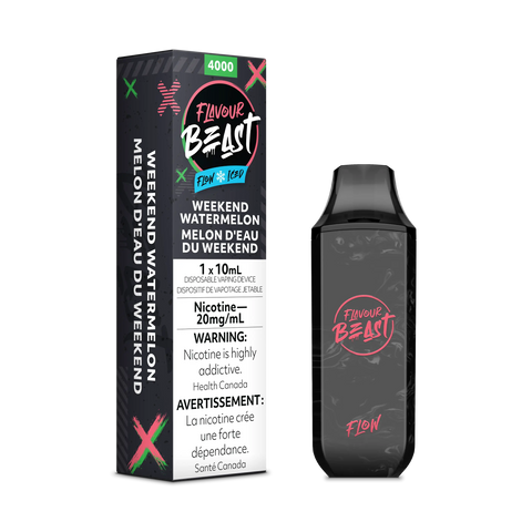 Flavour Beast Flow Disposables Pacific Smoke 20mg ON Tax / Weekend Watermelon Iced 34.99  Vape Cloud