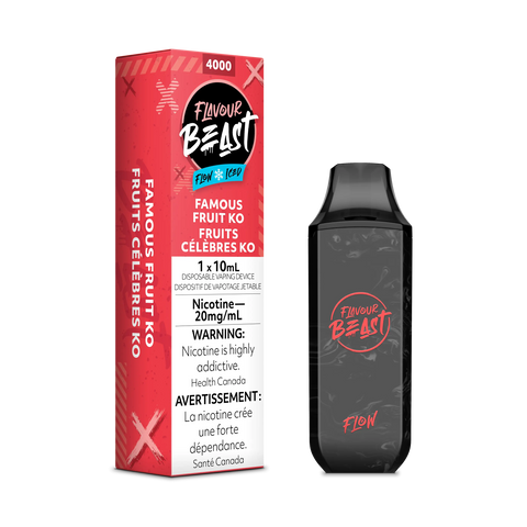Flavour Beast Flow Disposables Pacific Smoke 20mg ON Tax / Famous Fruit KO Iced 34.99  Vape Cloud