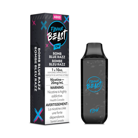 Flavour Beast Flow Disposables Pacific Smoke 20mg ON Tax / Bomb Blue Razz 34.99  Vape Cloud