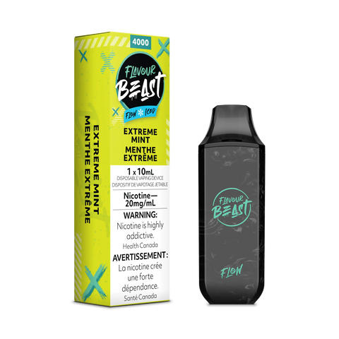 Flavour Beast Flow Disposables Pacific Smoke 20mg ON Tax / Extreme Mint Iced 34.99  Vape Cloud