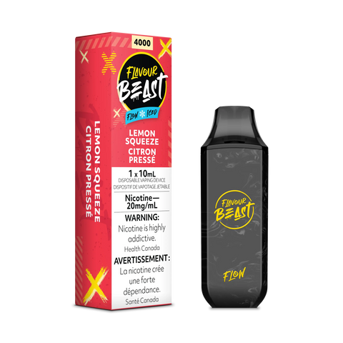 Flavour Beast Flow Disposables Pacific Smoke 20mg ON Tax / Lemon Squeeze Iced 34.99  Vape Cloud
