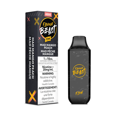 Flavour Beast Flow Disposables Pacific Smoke 20mg ON Tax / Mad Mango Peach 34.99  Vape Cloud
