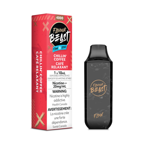 Flavour Beast Flow Disposables Pacific Smoke 20mg ON Tax / Chillin' Coffee Iced 34.99  Vape Cloud