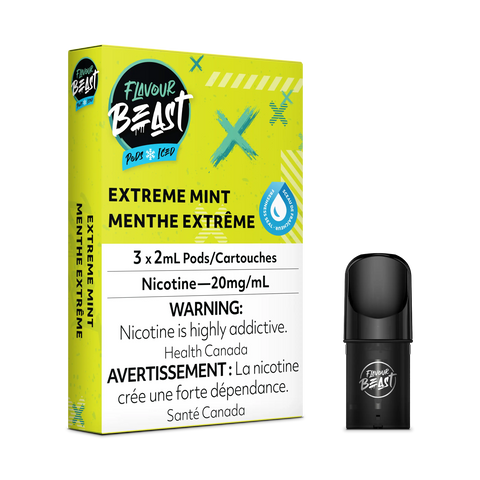 Flavour Beast S Pod | Vape Cloud Canada Pacific Smoke 20mg ON Tax / Extreme Mint 22.00  Vape Cloud