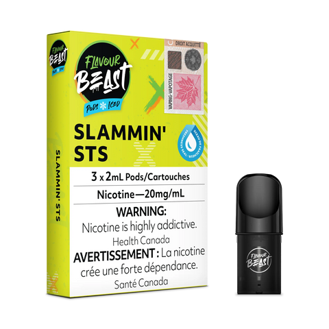 Flavour Beast S Pods *ONLINE ONLY CLEARANCE* Pacific Smoke 20mg / Slammin’ STS 11.99  Vape Cloud