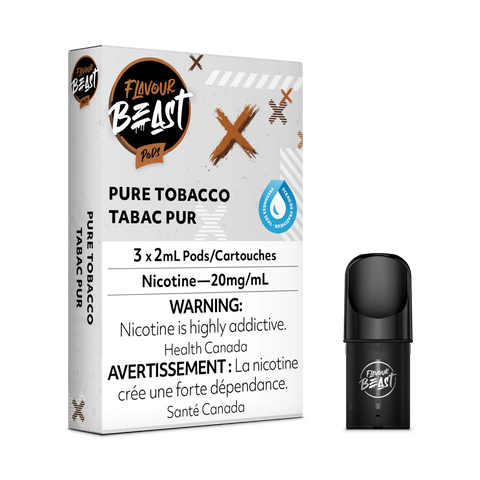 Flavour Beast S Pod | Vape Cloud Canada Pacific Smoke 20mg ON Tax / Pure Tobacco 22.00  Vape Cloud