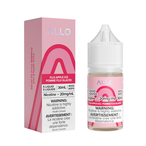 Allo E-Liquid (Salt 30mL) Pacific Smoke 20mg ON Tax / Fuji Apple Ice 30.50  Vape Cloud