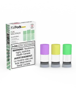 Z Land Z Pods pre-filled vape pods in a colorful multipack, designed for easy vaping and flavor variety.