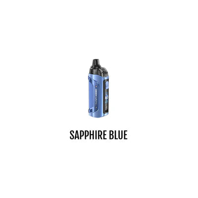 Valor GEEKVAPE Boost 3 vaporizer starter kit in sapphire blue, featuring compact design and user-friendly vaping setup.
