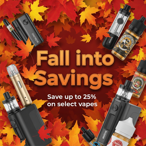 Fall Into Savings Vape Sale Canada | Best Deals on Disposables, Pods & E-Juice