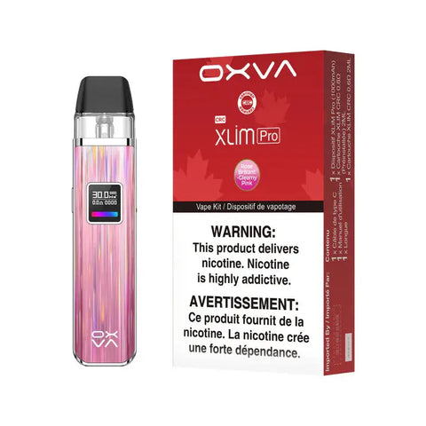 OXVA XLIM PRO POD KIT [CRC] Nimbus Distro Gleamy-Pink 27.50  Vape Cloud