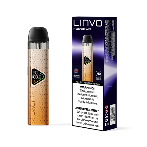 LINVO Force Air Pod Kit [CRC] in Golden Orange