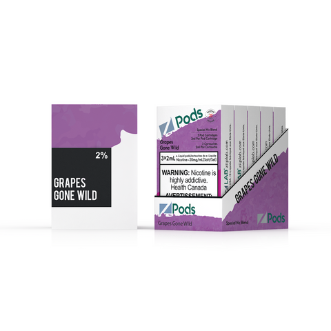Z Pods  | Vape Cloud Canada Z Land 20mg ON Tax / Grapes Gone Wild 20.99  Vape Cloud