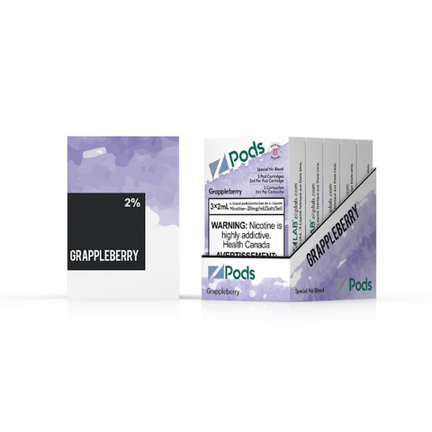 Z Pods  | Vape Cloud Canada Z Land 20mg ON Tax / Grappleberry 20.99  Vape Cloud