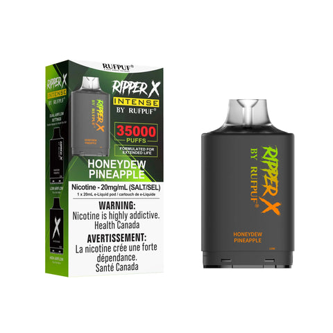 RIPPER X 35K Pods - 20mg GCore Honeydew-Pineapple 30.99  Vape Cloud