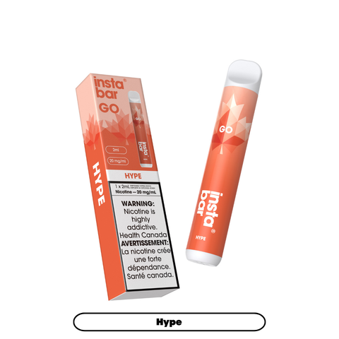Insta Bar GO Disposable 2 mL (20 mg) 600 Puffs | Canada Vape Cloud Insta Bar GO Disposable 2 mL (20 mg) 600 Puffs | Canada Vape Cloud