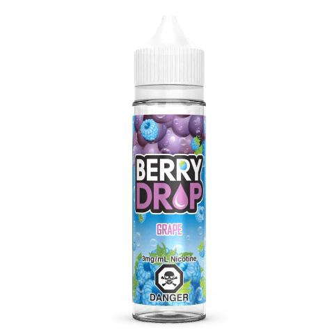 Berry Drop Freebase - Grape (60mL) | Vape Cloud Canada