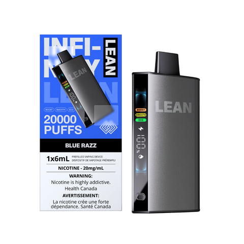Infinity Lean 20K Disposable Vape Smoke Arsenal Blue Razz 30.50  Vape Cloud