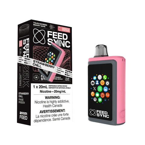FEED SYNC 25k | Vape Cloud Canada Smoke Arsenal 20mg ON Tax / Strawberry Chill 40.50  Vape Cloud