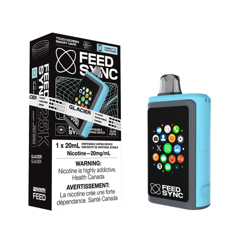 FEED SYNC 25k | Vape Cloud Canada Smoke Arsenal 20mg ON Tax / Glacier 40.50  Vape Cloud