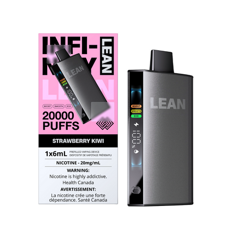 Infinity Lean 20K Disposable Vape Smoke Arsenal Strawberry Kiwi 30.50  Vape Cloud