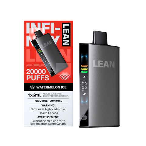 Infinity Lean 20K Disposable Vape Smoke Arsenal Watermelon Ice 30.50  Vape Cloud