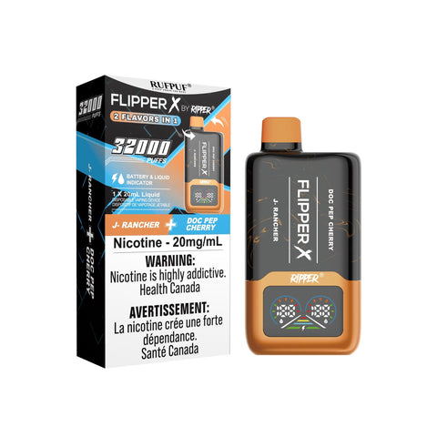 FLIPPER X Disposable - 32K GCore J-Rancher-Doc-Pep-Cherry 35.00  Vape Cloud