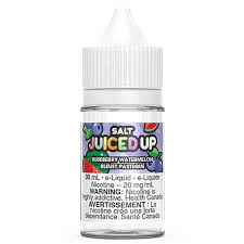 Juiced Up Nic Salt - Blueberry Watermelon (30mL) | Vape Cloud Canada