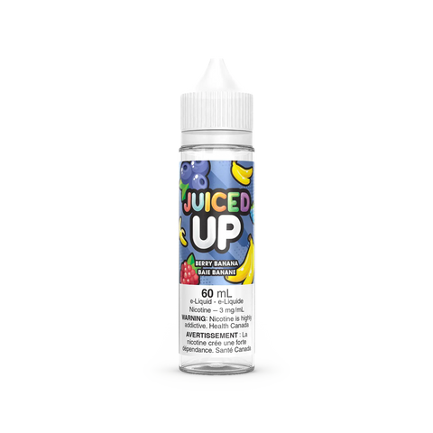 Juiced Up Nic Salt and Freebase Vape Juice Collection Valor 60ml / 3mg ON Tax / Berry Banana 47.50  Vape Cloud