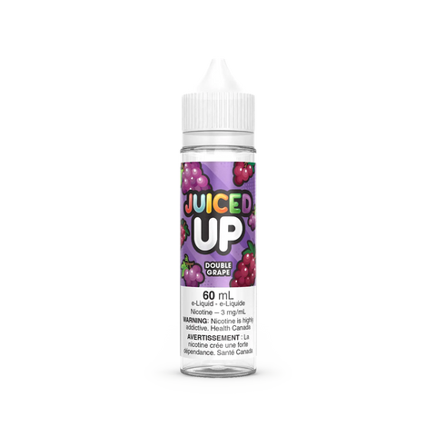 Juiced Up Nic Salt and Freebase Vape Juice Collection Valor 60ml / 3mg ON Tax / Double Grape 47.50  Vape Cloud