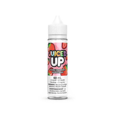 Juiced Up Nic Salt and Freebase Vape Juice Collection Valor 60ml / 3mg ON Tax / Double Strawberry 47.50  Vape Cloud