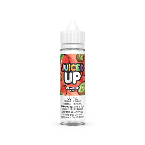 Juiced Up Nic Salt and Freebase Vape Juice Collection Valor 60ml / 6mg ON Tax / Strawberry Kiwi 47.50  Vape Cloud