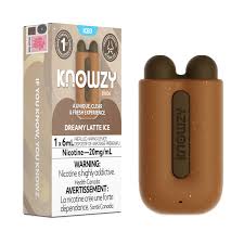 Knowzy Duo6 - Dreamy Latte Ice | Vape Cloud Canada