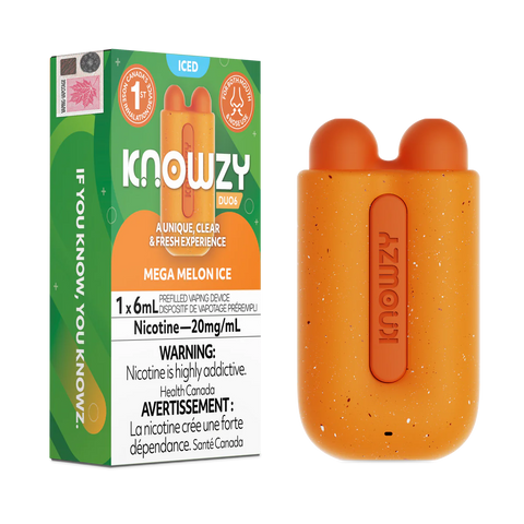 Knowzy Duo6 - Mega Melon Ice | Vape Cloud Canada