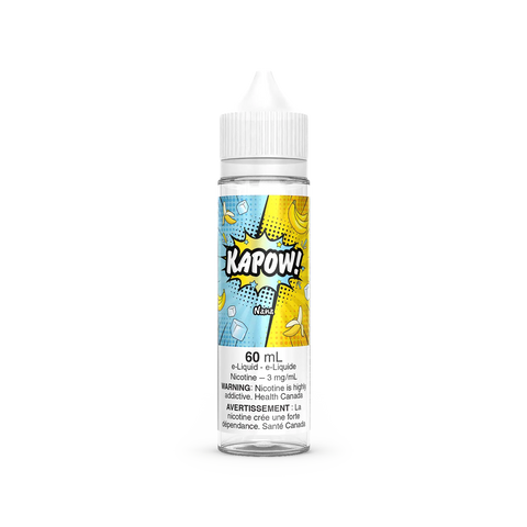 Kapow Freebase - Nana (60mL) | Vape Cloud Canada Valor    Vape Cloud