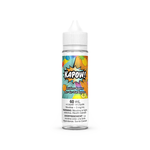 Kapow Freebase - Rainbow Express (60mL) | Vape Cloud Canada Valor    Vape Cloud