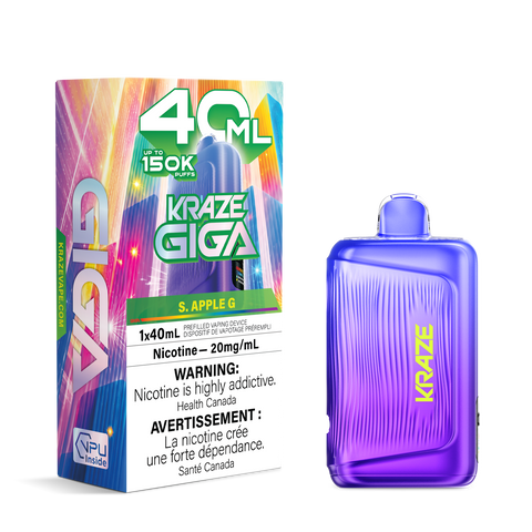 Kraze Giga 40ML Disposable Vape | Online Pricing