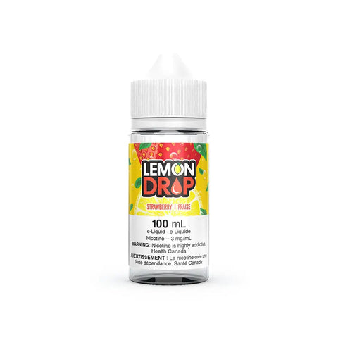 Lemon Drop Nic Salt - Strawberry (100mL) | Vape Cloud Canada Valor 3mg ON Tax 61.50  Vape Cloud