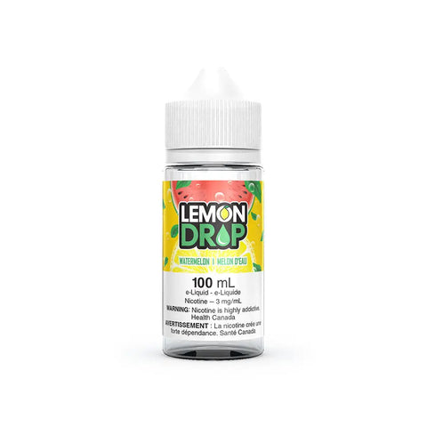 Lemon Drop Nic Salt - Watermelon (100mL) | Vape Cloud Canada Valor 12mg ON Tax 61.50  Vape Cloud