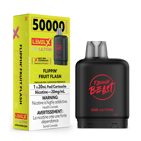Level X G2 Ultra - Flavour Beast | Vape Cloud Canada Pacific Smoke 20mg ON Tax / Flippin' Fruit Flash 34.99  Vape Cloud