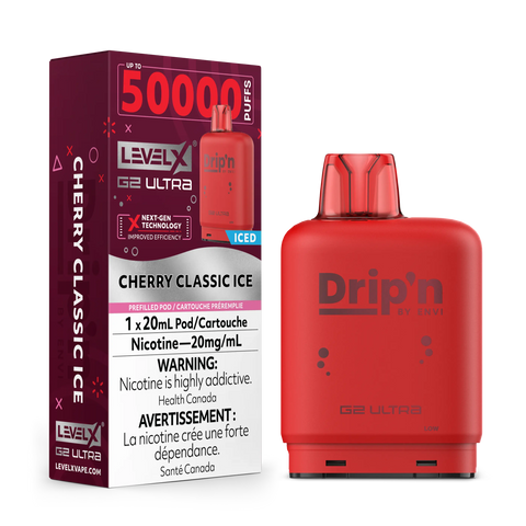 Level X G2 Ultra Flavour Beast Unleashed / Drip'n | Vape Cloud Canada Pacific Smoke 20mg ON Tax / Cherry Classic Ice 34.99  Vape Cloud