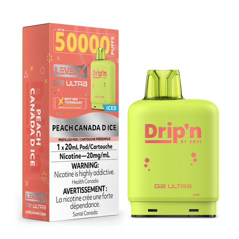 Level X G2 Ultra Flavour Beast Unleashed / Drip'n | Vape Cloud Canada Pacific Smoke 20mg ON Tax / Peach Canada D Iced 34.99  Vape Cloud