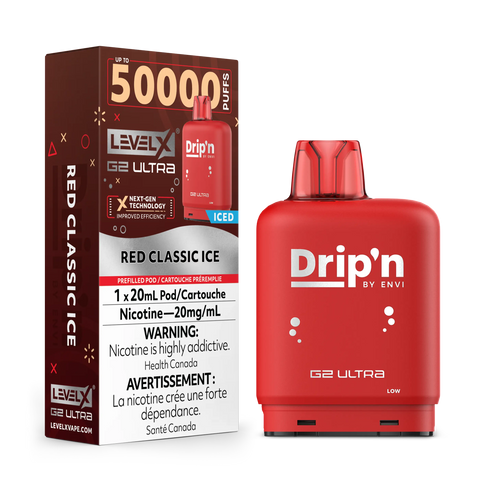 Level X G2 Ultra Flavour Beast Unleashed / Drip'n | Vape Cloud Canada Pacific Smoke 20mg ON Tax / Red Classic Ice 34.99  Vape Cloud