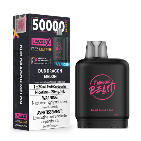 Level X G2 Ultra - Flavour Beast | Vape Cloud Canada Pacific Smoke 20mg-ON-Tax-Dub-Dragon-Melon 34.99  Vape Cloud