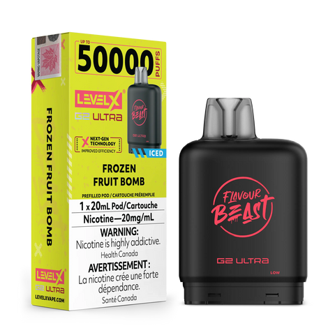 Level X G2 Ultra - Flavour Beast | Vape Cloud Canada Pacific Smoke 20mg-ON-Tax-Frozen-Fruit-Bomb 34.99  Vape Cloud