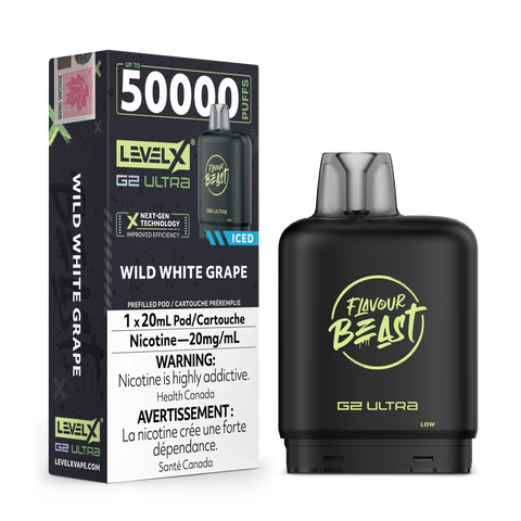 Level X G2 Ultra - Flavour Beast | Vape Cloud Canada Pacific Smoke 20mg ON Tax / Wild White Grape 34.99  Vape Cloud