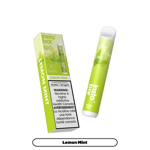 Insta Bar GO Disposable 2 mL (20 mg) 600 Puffs | Canada Vape Cloud Insta Bar GO Disposable 2 mL (20 mg) 600 Puffs | Canada Vape Cloud