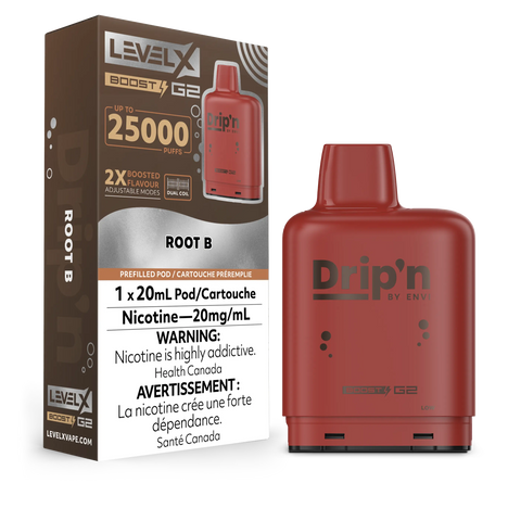 Level X Boost - Drip'n - Root B | Vape Cloud Canada Pacific Smoke 20mg ON Tax 31.99  Vape Cloud