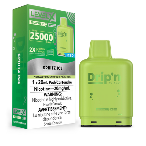 Level X Boost - Drip'n - Spritz Ice | Vape Cloud Canada Pacific Smoke    Vape Cloud