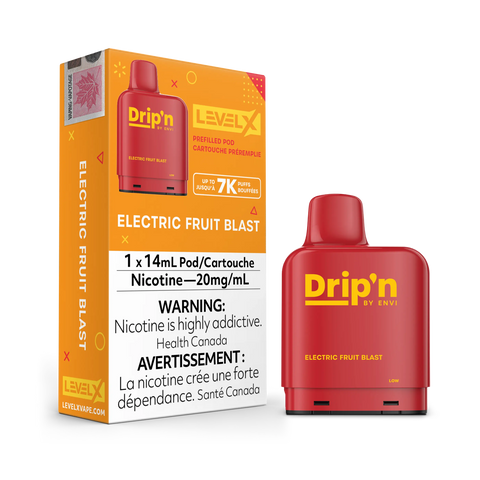 Level X 7k - Flavour Beast & Drip'n Premium *ONLINE ONLY CLEARANCE* Pacific Smoke 20mg / Electric Fruit Blast / Drip'n 11.99  Vape Cloud